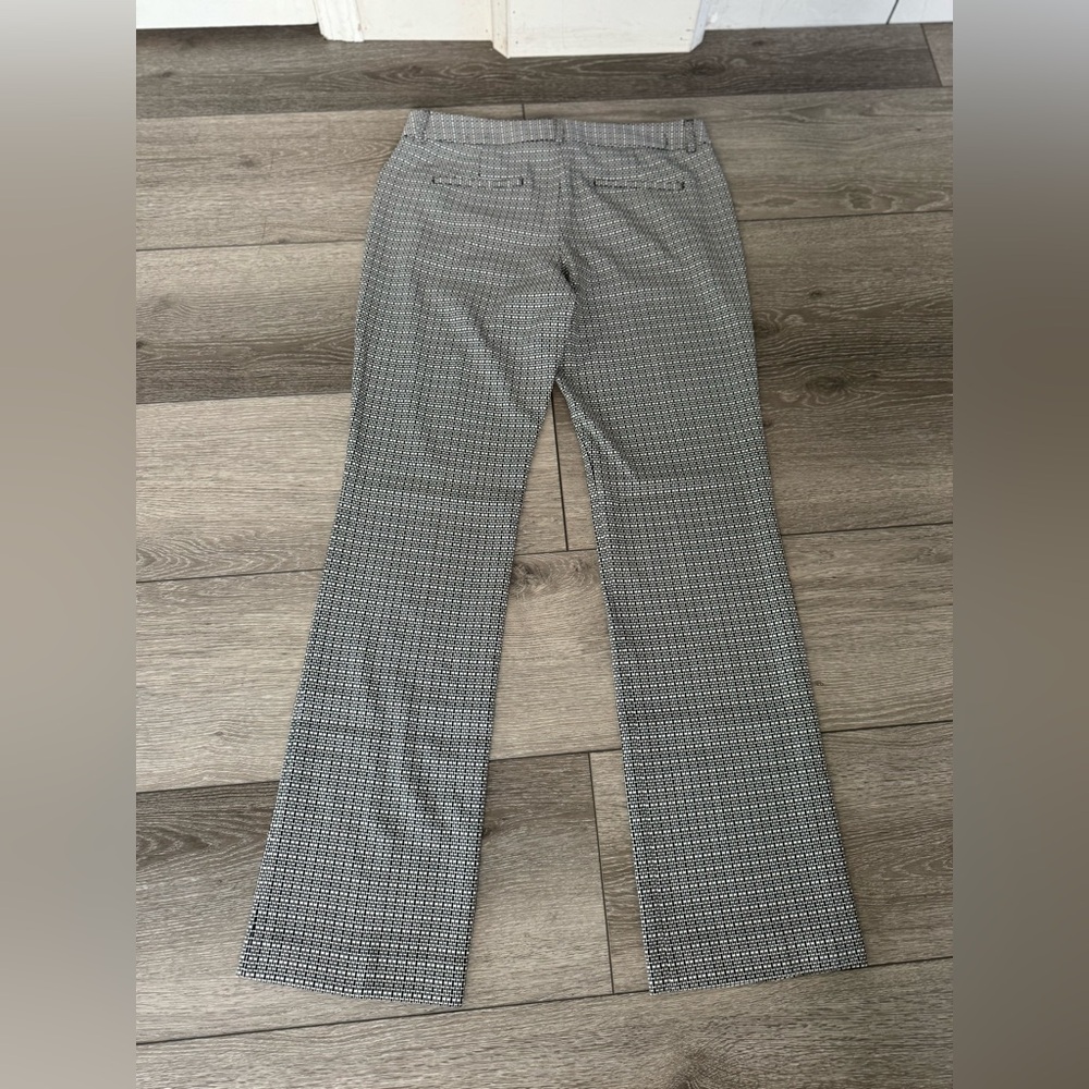 Express Black And White Print Columnist Pant Dres… - image 2